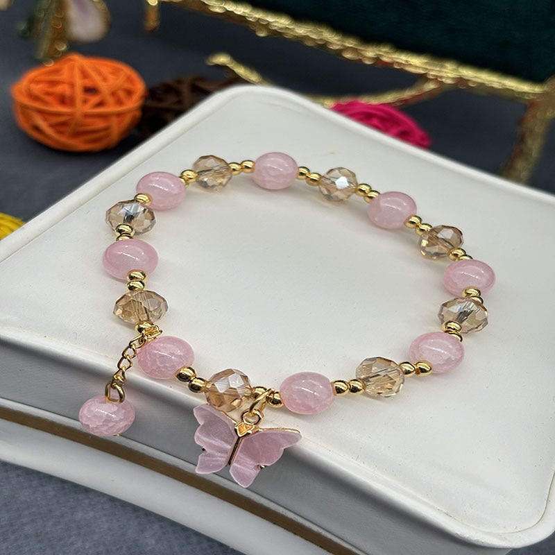 Neues Jade-Schmetterlings Armband