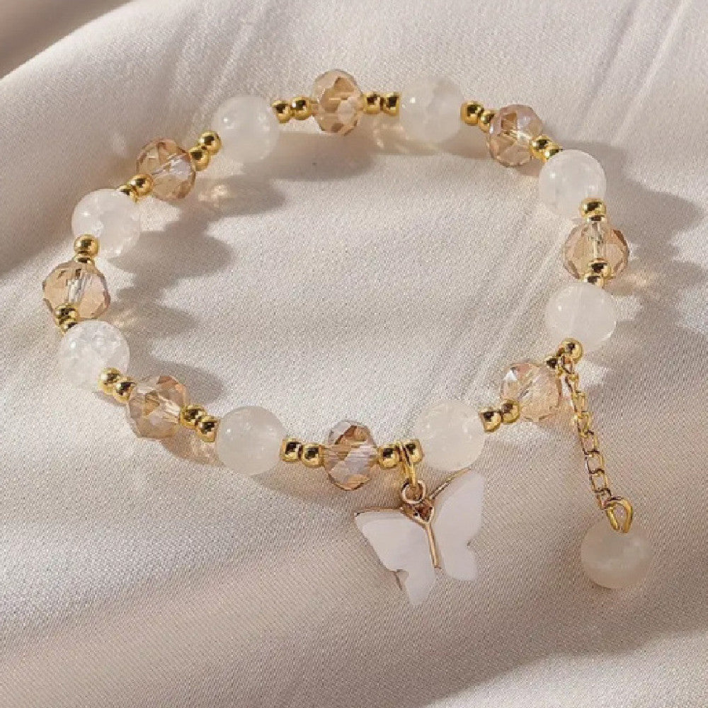 Neues Jade-Schmetterlings Armband