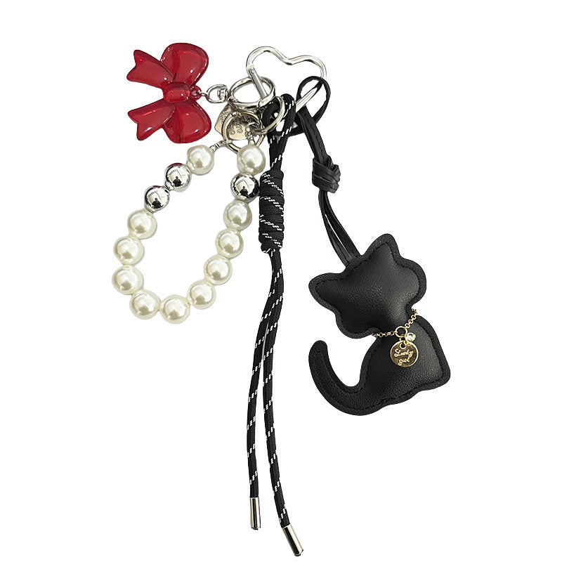 Maillard Cartoon Glückskatze Handtaschenanhänger